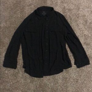 Black Button-Up Shirt